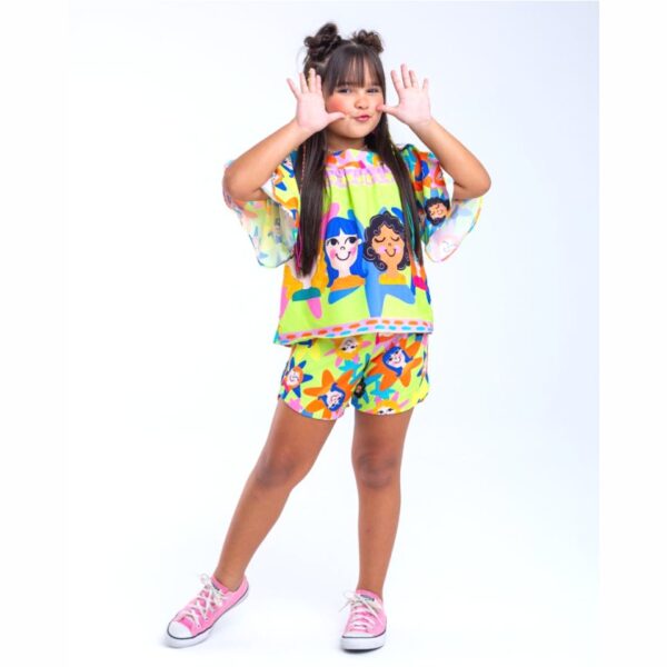 Conjunto Letícia - Estampa Meninas - Image 2